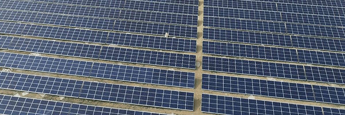 China's largest desert solar panel base in northwestern Ningxia starts  construction - Global Times