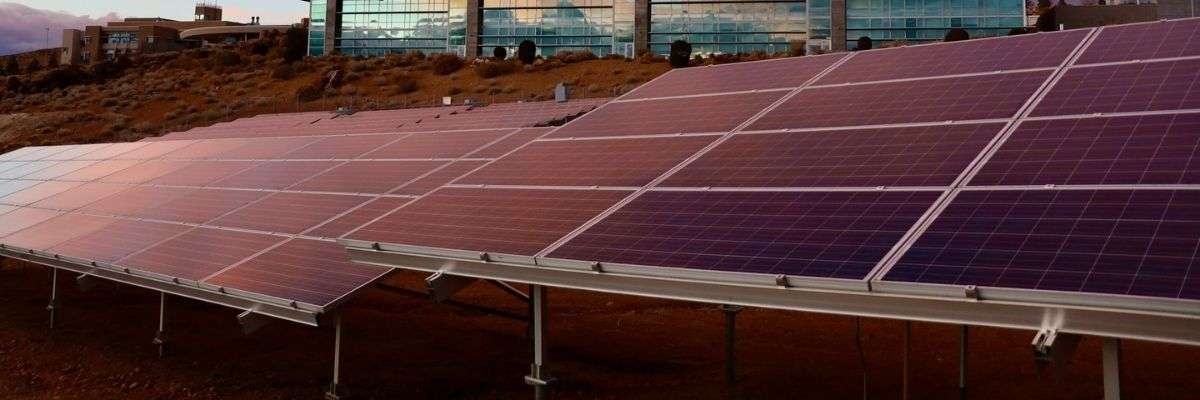 Solar Panels Dusk