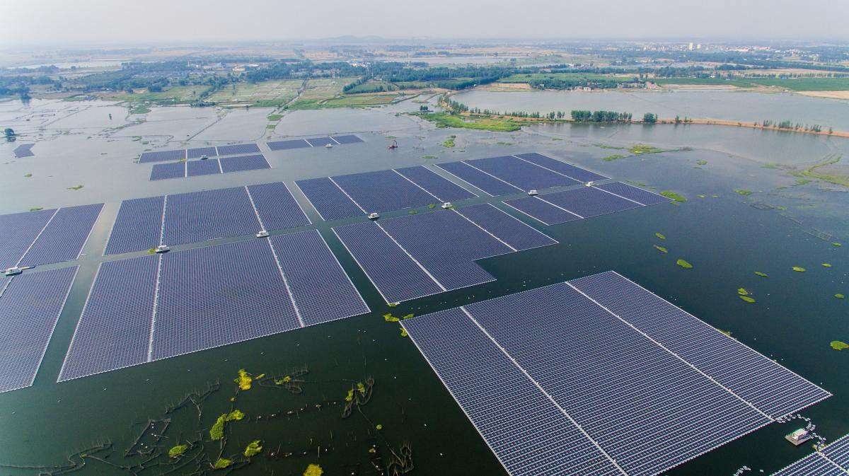 Three Gorges New Energy Floating Solar Farm, China