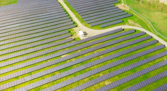 Large Solar Panel Farm, YSG Solar