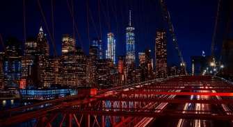 New York, Brooklyn Bridge, YSG Solar