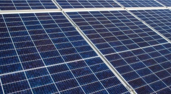 Solar Panels Close Up