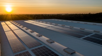 Solar Panels on Large Rooftop, YSG Solar