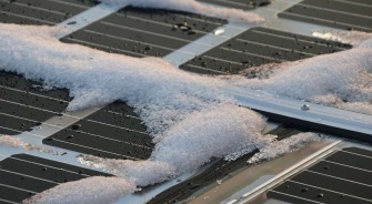 Solar Panels Snow, YSG Solar