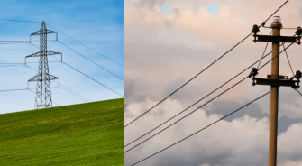 Transmission Power Lines, Distribution Lines, YSG Solar