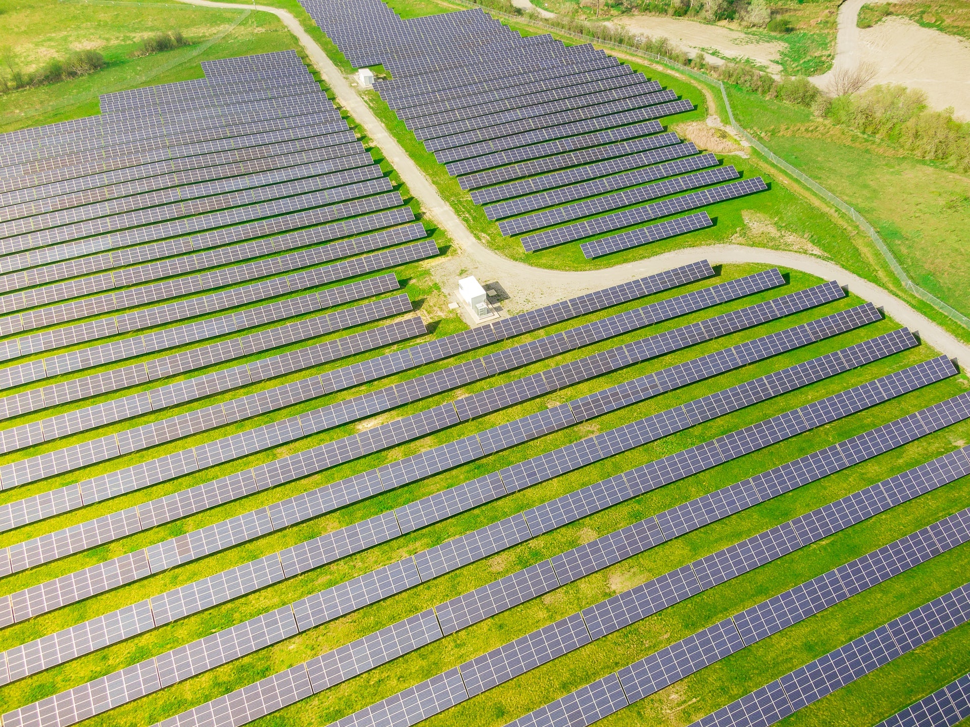 Large Solar Panel Farm, YSG Solar